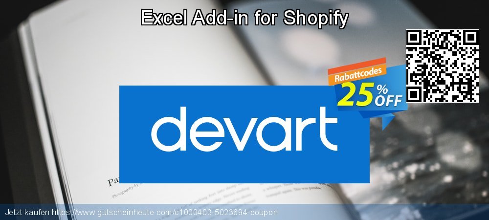 Excel Add-in for Shopify großartig Beförderung Bildschirmfoto