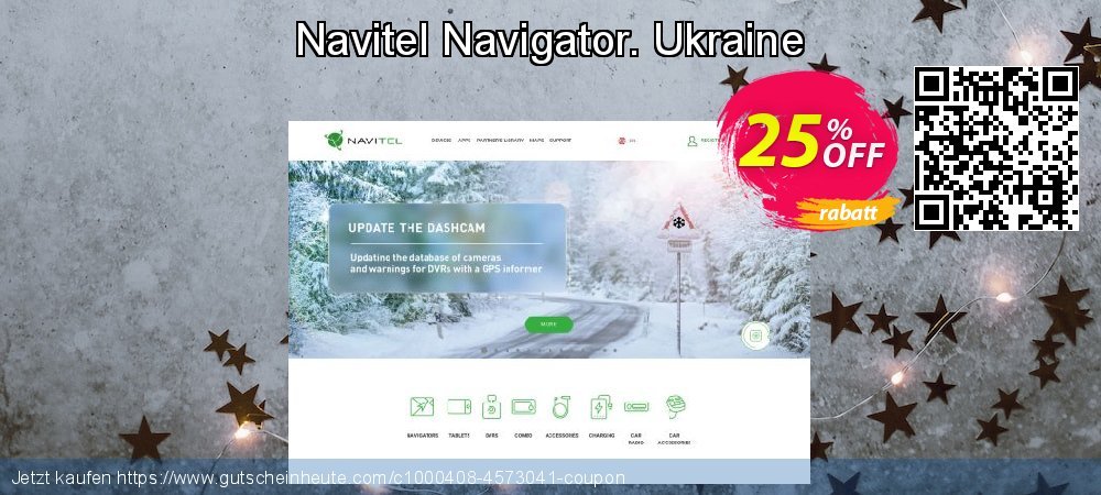 Navitel Navigator. Ukraine atemberaubend Ermäßigung Bildschirmfoto