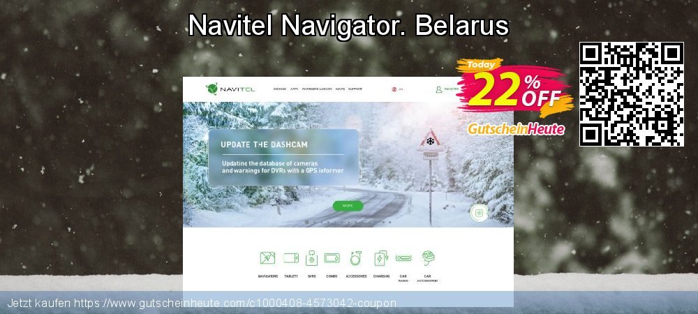 Navitel Navigator. Belarus super Disagio Bildschirmfoto