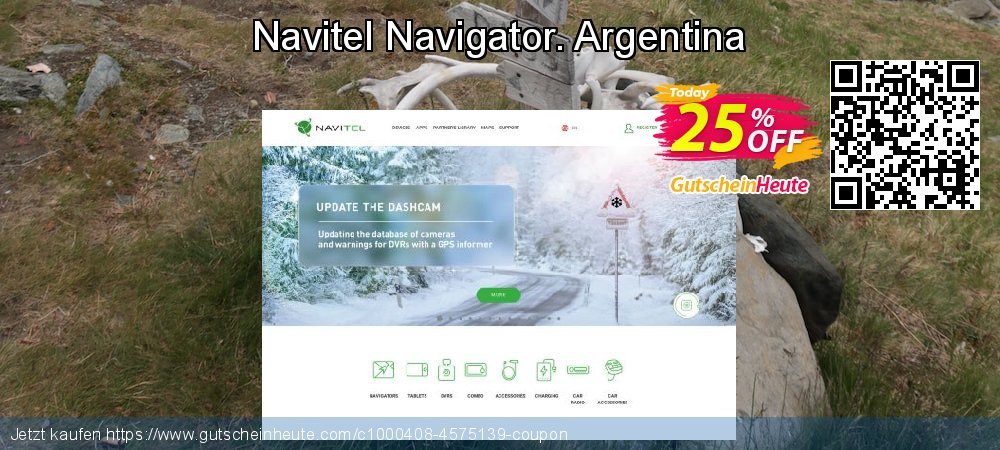 Navitel Navigator. Argentina uneingeschränkt Förderung Bildschirmfoto