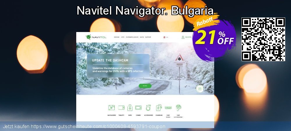 Navitel Navigator. Bulgaria faszinierende Rabatt Bildschirmfoto