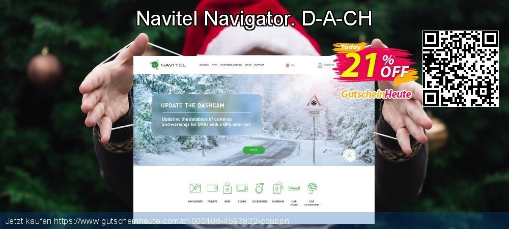 Navitel Navigator. D-A-CH faszinierende Förderung Bildschirmfoto