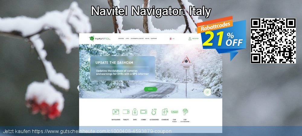 Navitel Navigator. Italy formidable Angebote Bildschirmfoto