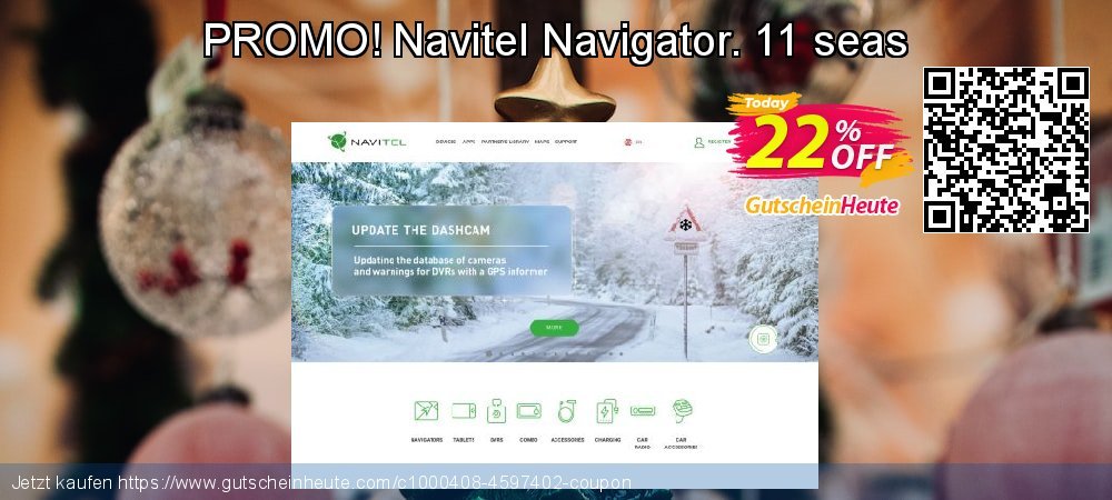 PROMO! Navitel Navigator. 11 seas erstaunlich Ermäßigung Bildschirmfoto