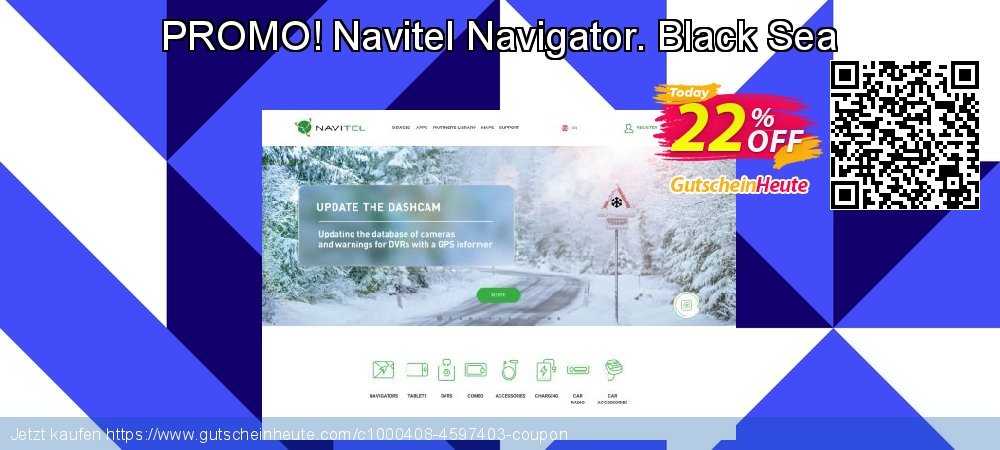 PROMO! Navitel Navigator. Black Sea unglaublich Disagio Bildschirmfoto