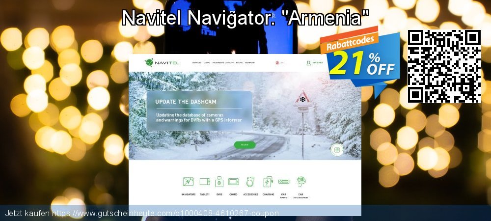 Navitel Navigator. "Armenia" erstaunlich Angebote Bildschirmfoto