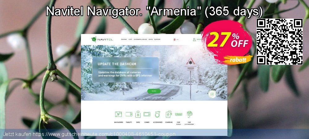 Navitel Navigator. "Armenia" - 365 days  besten Rabatt Bildschirmfoto