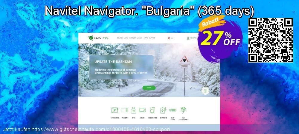 Navitel Navigator. "Bulgaria" - 365 days  überraschend Preisreduzierung Bildschirmfoto