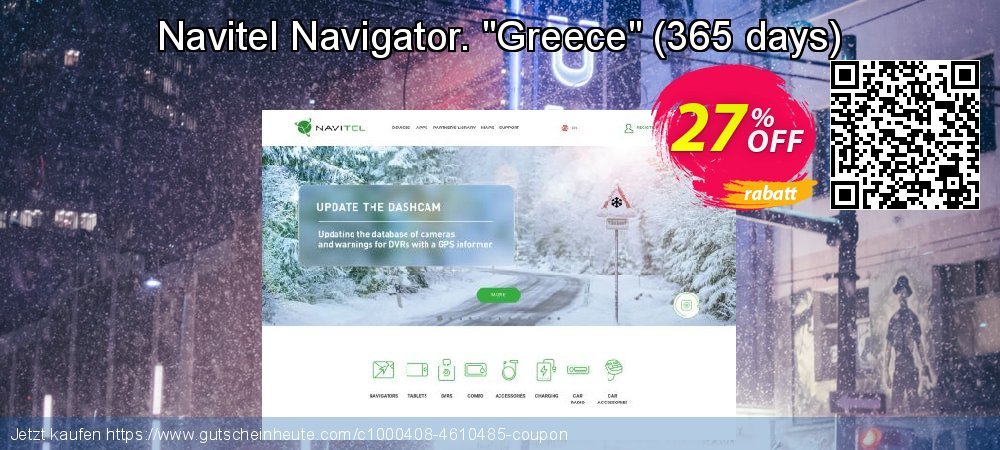 Navitel Navigator. "Greece" - 365 days  unglaublich Rabatt Bildschirmfoto
