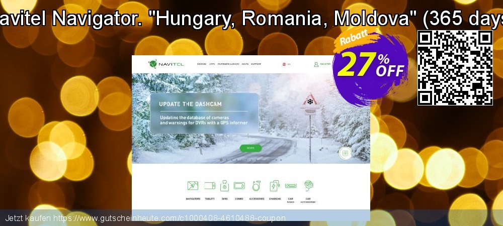 Navitel Navigator. "Hungary, Romania, Moldova" - 365 days  wunderbar Angebote Bildschirmfoto
