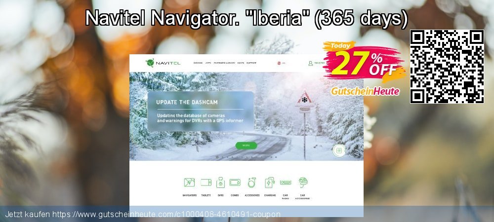 Navitel Navigator. "Iberia" - 365 days  wunderschön Diskont Bildschirmfoto