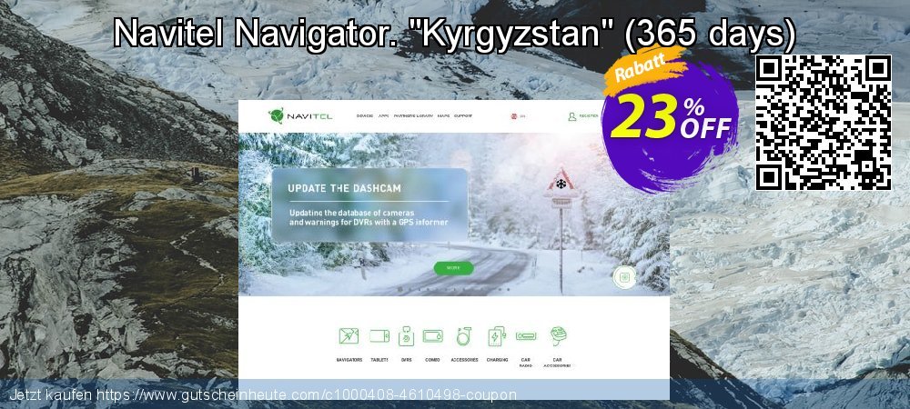Navitel Navigator. "Kyrgyzstan" - 365 days  Exzellent Preisnachlass Bildschirmfoto