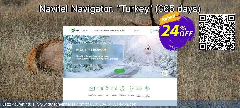 Navitel Navigator. "Turkey" - 365 days  Sonderangebote Preisreduzierung Bildschirmfoto