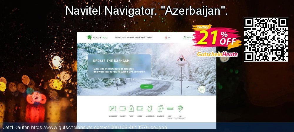 Navitel Navigator. "Azerbaijan". spitze Förderung Bildschirmfoto