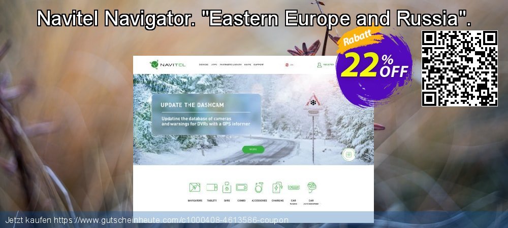 Navitel Navigator. "Eastern Europe and Russia". fantastisch Ermäßigung Bildschirmfoto