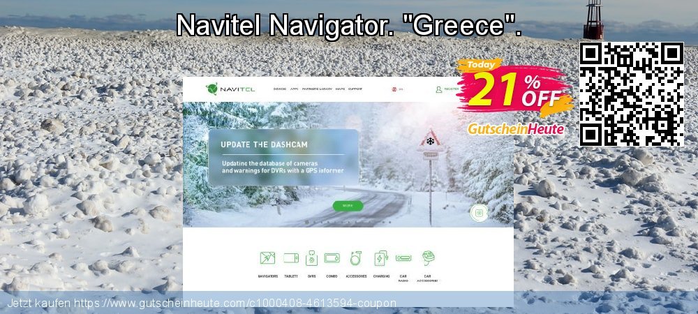 Navitel Navigator. "Greece". überraschend Beförderung Bildschirmfoto