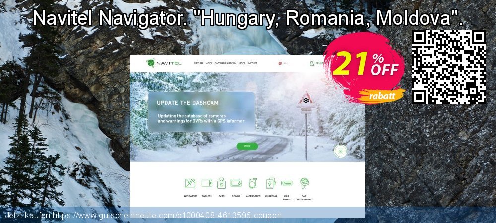 Navitel Navigator. "Hungary, Romania, Moldova". formidable Sale Aktionen Bildschirmfoto