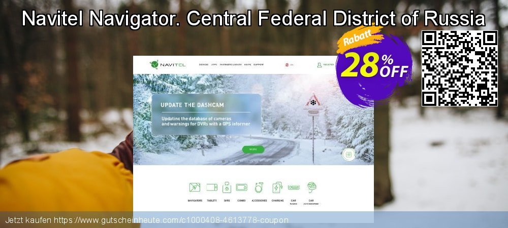 Navitel Navigator. Central Federal District of Russia verblüffend Preisreduzierung Bildschirmfoto
