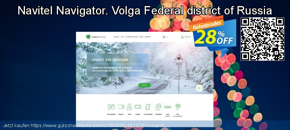Navitel Navigator. Volga Federal district of Russia aufregenden Promotionsangebot Bildschirmfoto