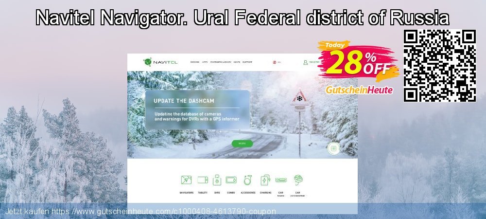 Navitel Navigator. Ural Federal district of Russia geniale Ermäßigung Bildschirmfoto