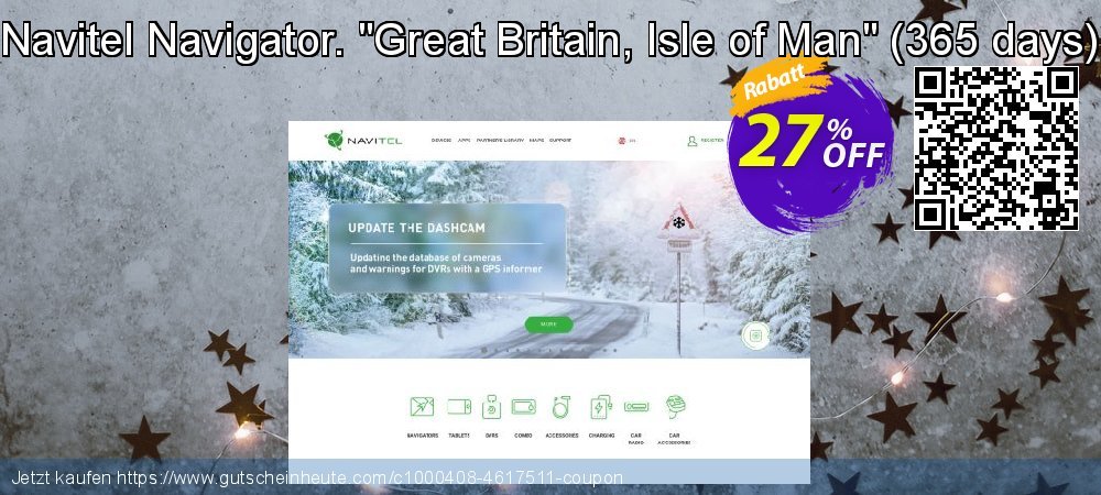 Navitel Navigator. "Great Britain, Isle of Man" - 365 days  aufregende Nachlass Bildschirmfoto