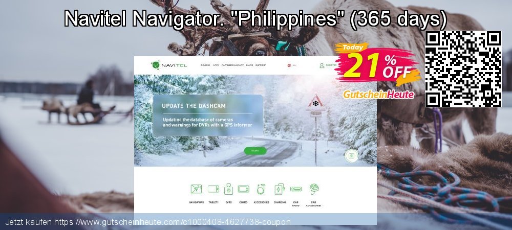 Navitel Navigator. "Philippines" - 365 days  umwerfende Beförderung Bildschirmfoto