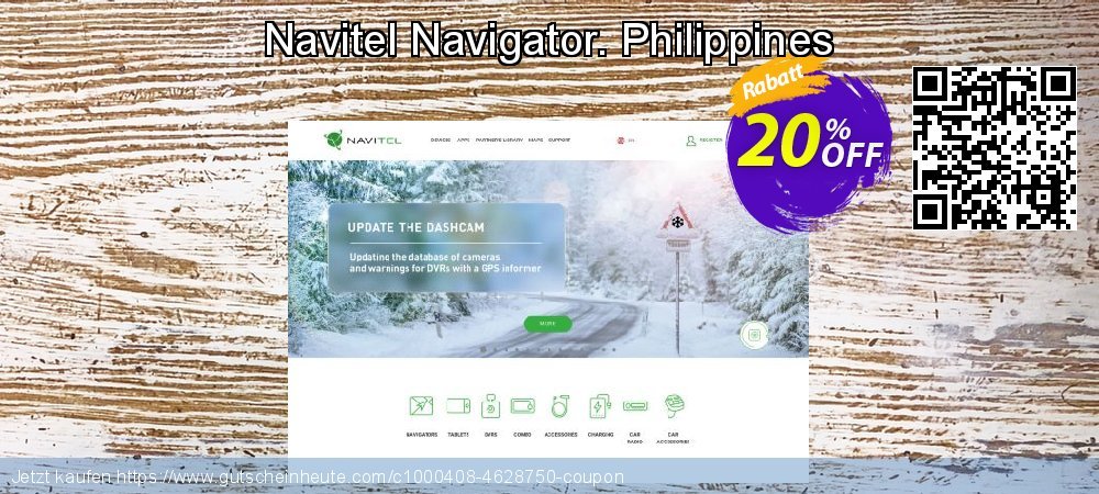 Navitel Navigator. Philippines wunderschön Ermäßigung Bildschirmfoto