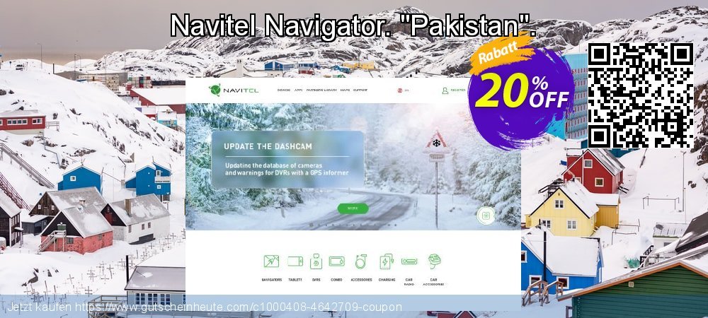 Navitel Navigator. "Pakistan". faszinierende Verkaufsförderung Bildschirmfoto