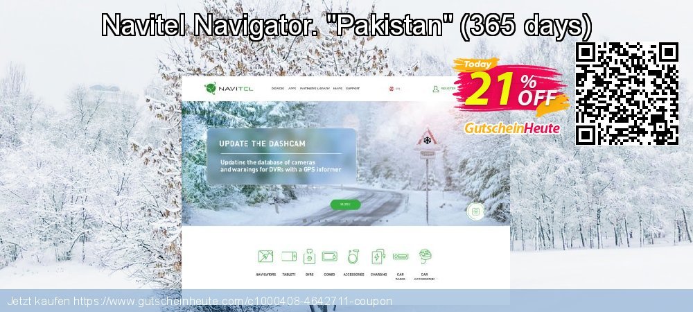 Navitel Navigator. "Pakistan" - 365 days  umwerfende Außendienst-Promotions Bildschirmfoto