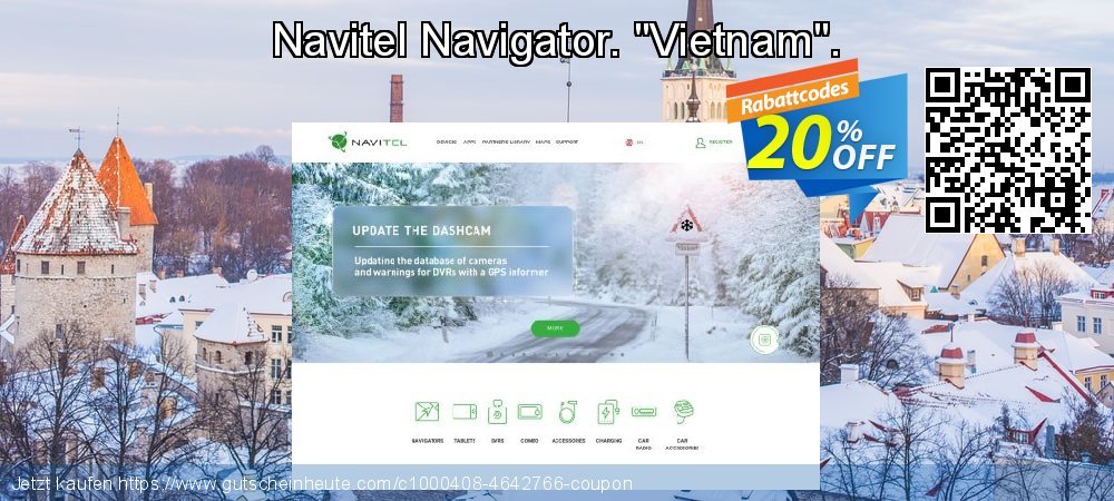 Navitel Navigator. "Vietnam". formidable Beförderung Bildschirmfoto