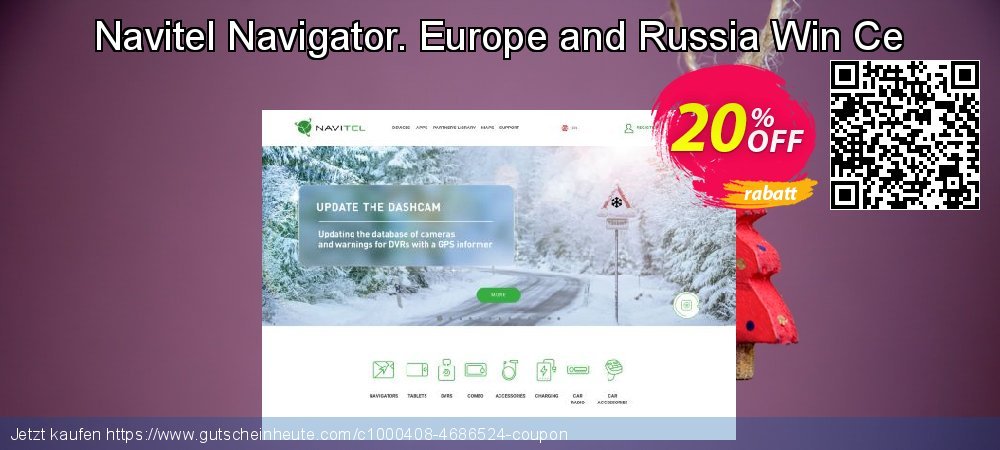Navitel Navigator. Europe and Russia Win Ce ausschließenden Beförderung Bildschirmfoto