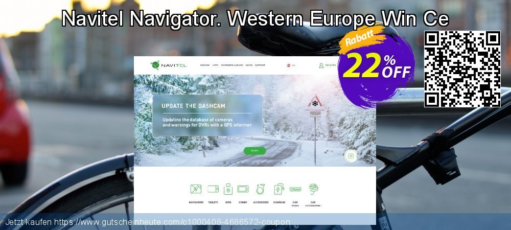 Navitel Navigator. Western Europe Win Ce Exzellent Preisreduzierung Bildschirmfoto