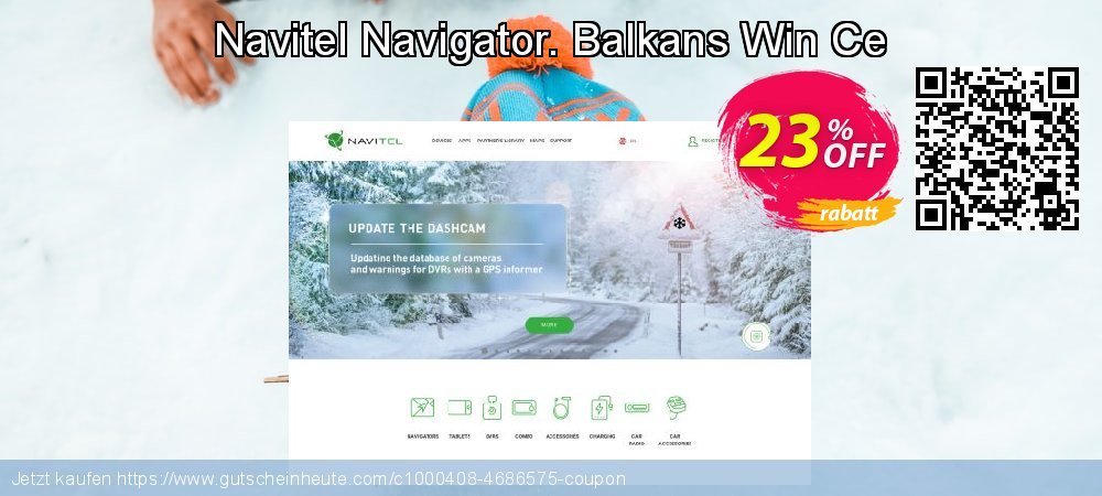 Navitel Navigator. Balkans Win Ce aufregenden Beförderung Bildschirmfoto