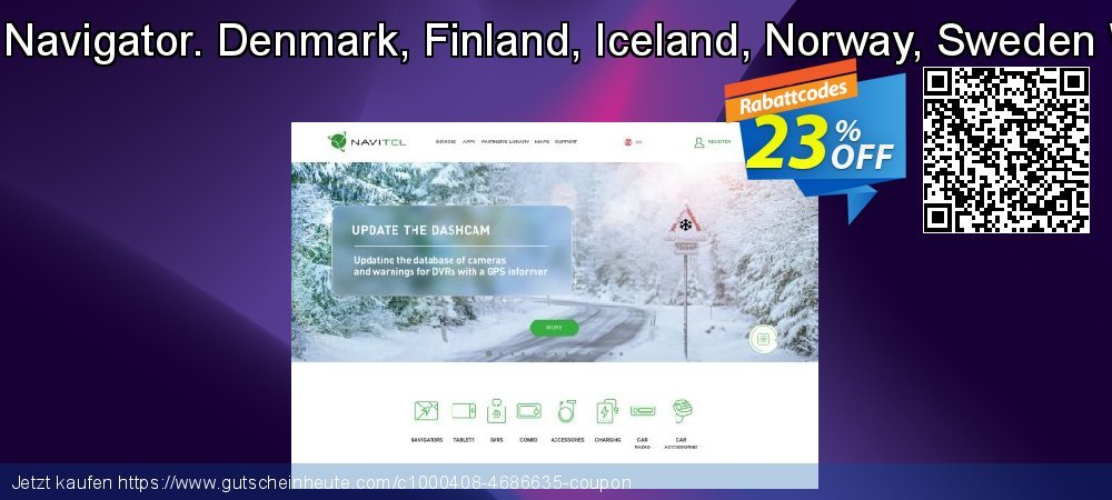 Navitel Navigator. Denmark, Finland, Iceland, Norway, Sweden Win Ce beeindruckend Ermäßigung Bildschirmfoto