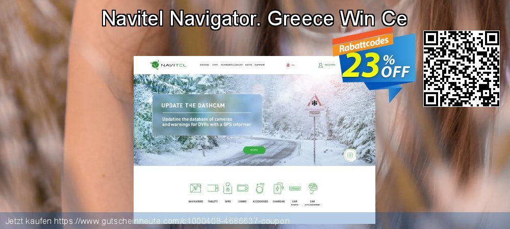 Navitel Navigator. Greece Win Ce aufregenden Verkaufsförderung Bildschirmfoto