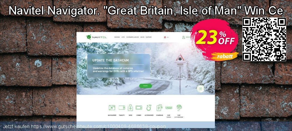 Navitel Navigator. "Great Britain, Isle of Man" Win Ce umwerfende Ausverkauf Bildschirmfoto