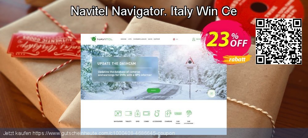 Navitel Navigator. Italy Win Ce exklusiv Rabatt Bildschirmfoto