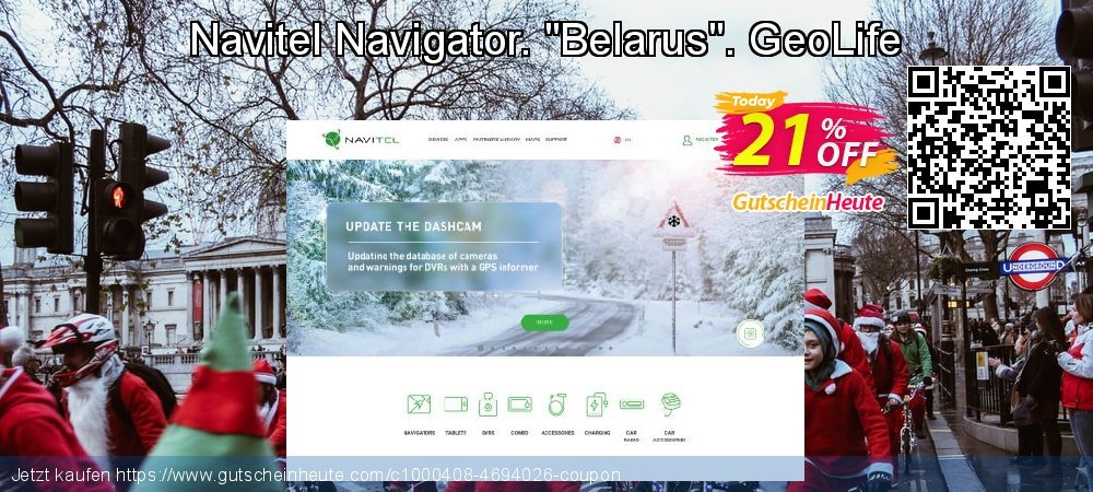 Navitel Navigator. "Belarus". GeoLife ausschließenden Angebote Bildschirmfoto