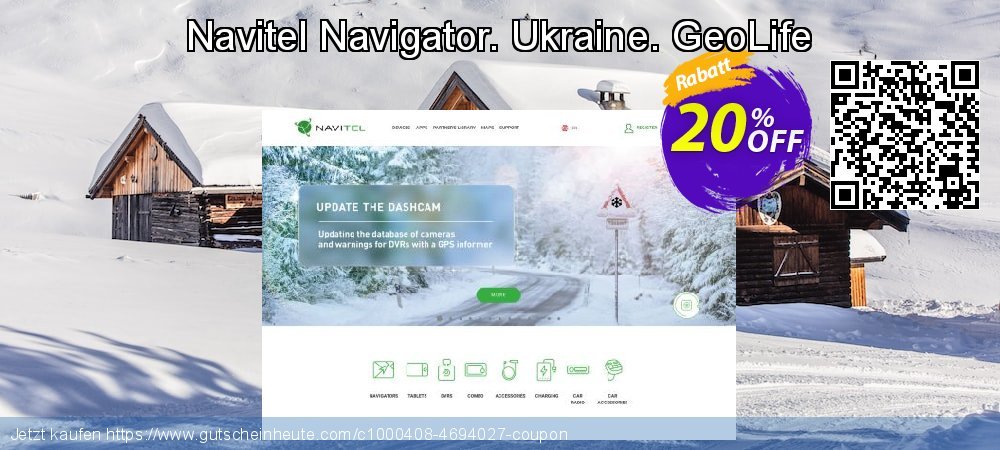 Navitel Navigator. Ukraine. GeoLife besten Promotionsangebot Bildschirmfoto