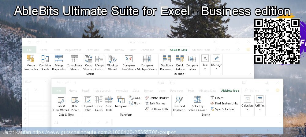 AbleBits Ultimate Suite for Excel - Business edition wundervoll Außendienst-Promotions Bildschirmfoto