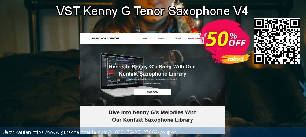 VST Kenny G Tenor Saxophone V4 aufregende Rabatt Bildschirmfoto