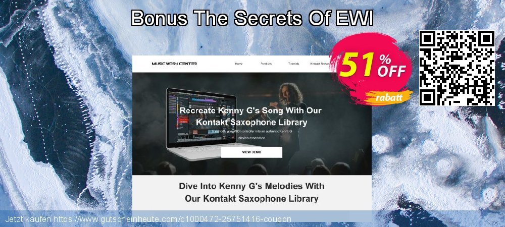 Bonus The Secrets Of EWI großartig Promotionsangebot Bildschirmfoto