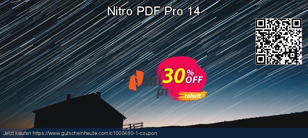 Nitro PDF Pro 14 genial Ermäßigungen Bildschirmfoto