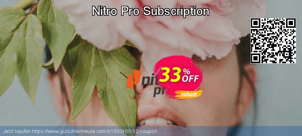 Nitro Pro Subscription überraschend Diskont Bildschirmfoto