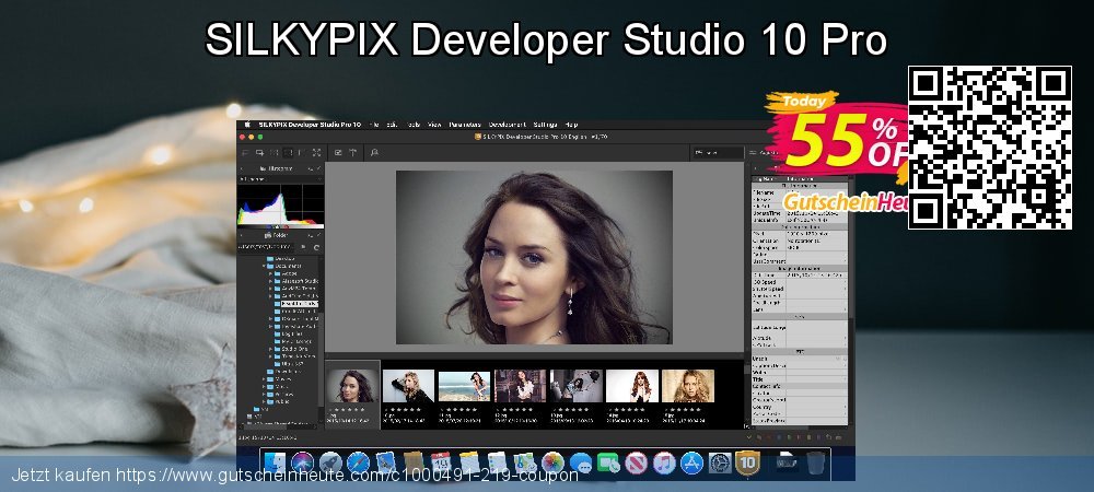 SILKYPIX Developer Studio 10 Pro beeindruckend Rabatt Bildschirmfoto
