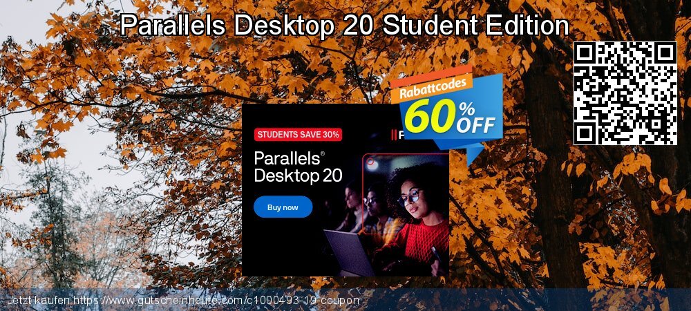 Parallels Desktop 20 Student Edition geniale Verkaufsförderung Bildschirmfoto