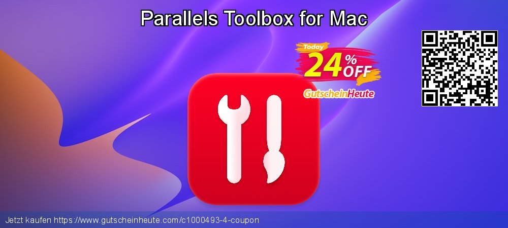 Parallels Toolbox for Mac fantastisch Rabatt Bildschirmfoto