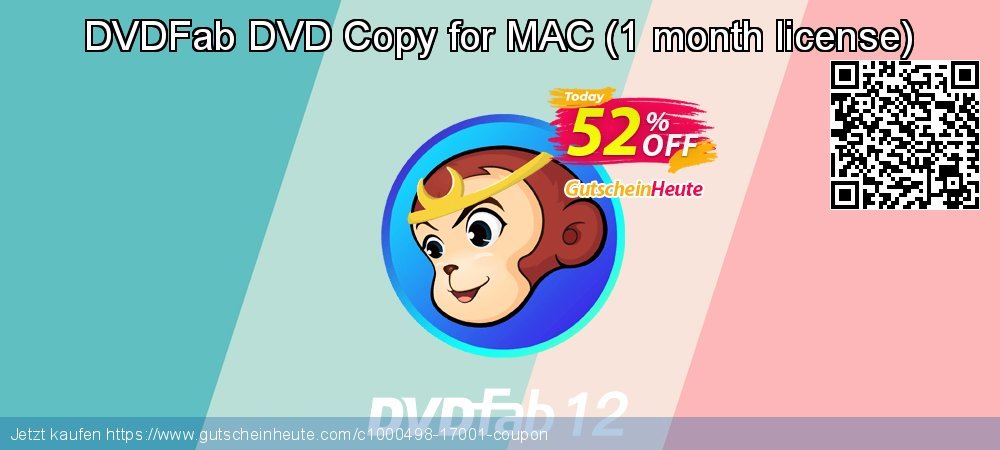 DVDFab DVD Copy for MAC - 1 month license  exklusiv Nachlass Bildschirmfoto
