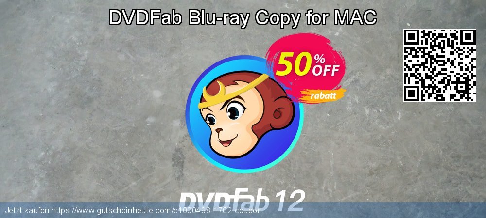 DVDFab Blu-ray Copy for MAC verwunderlich Preisreduzierung Bildschirmfoto