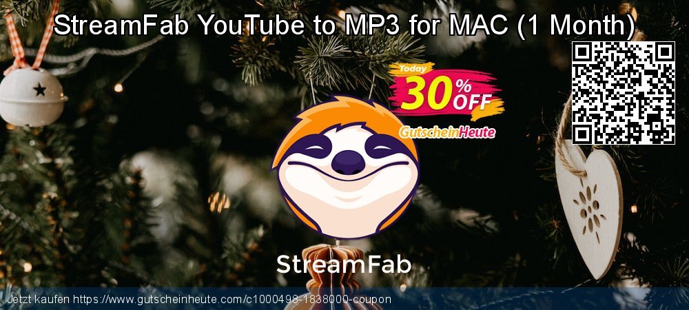 StreamFab YouTube to MP3 for MAC - 1 Month  fantastisch Ermäßigungen Bildschirmfoto